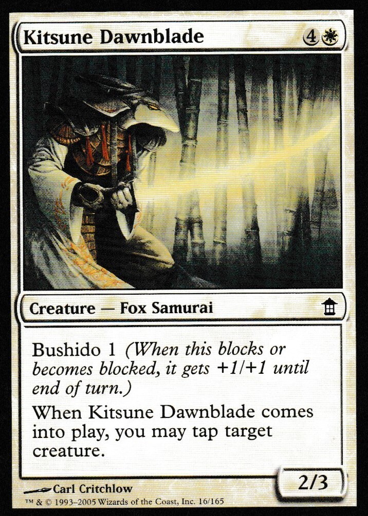 Kitsune Dawnblade