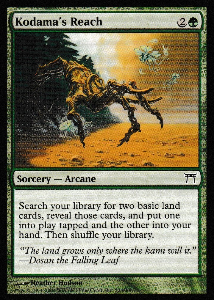 Kodama&#39;s Reach