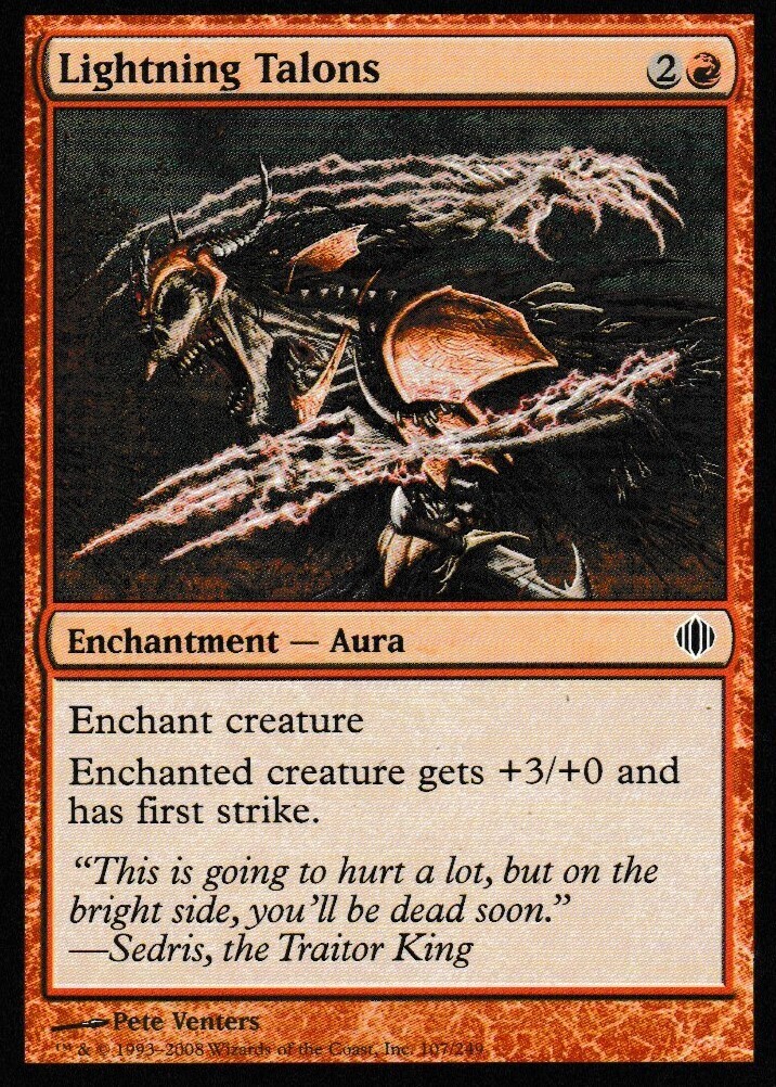 Lightning Talons