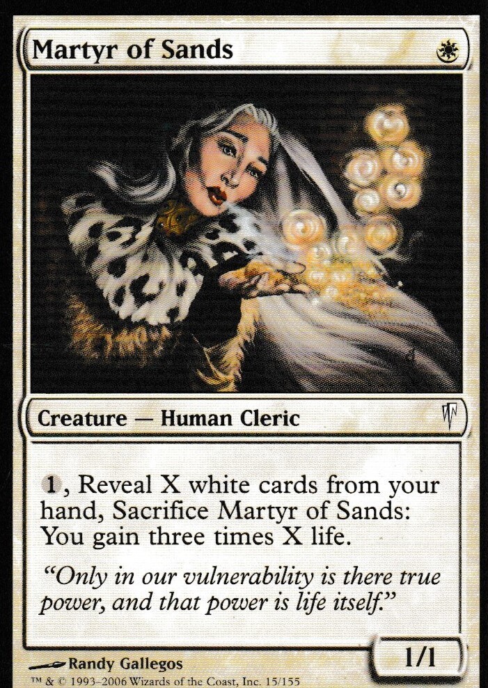 Martyr of Sands
