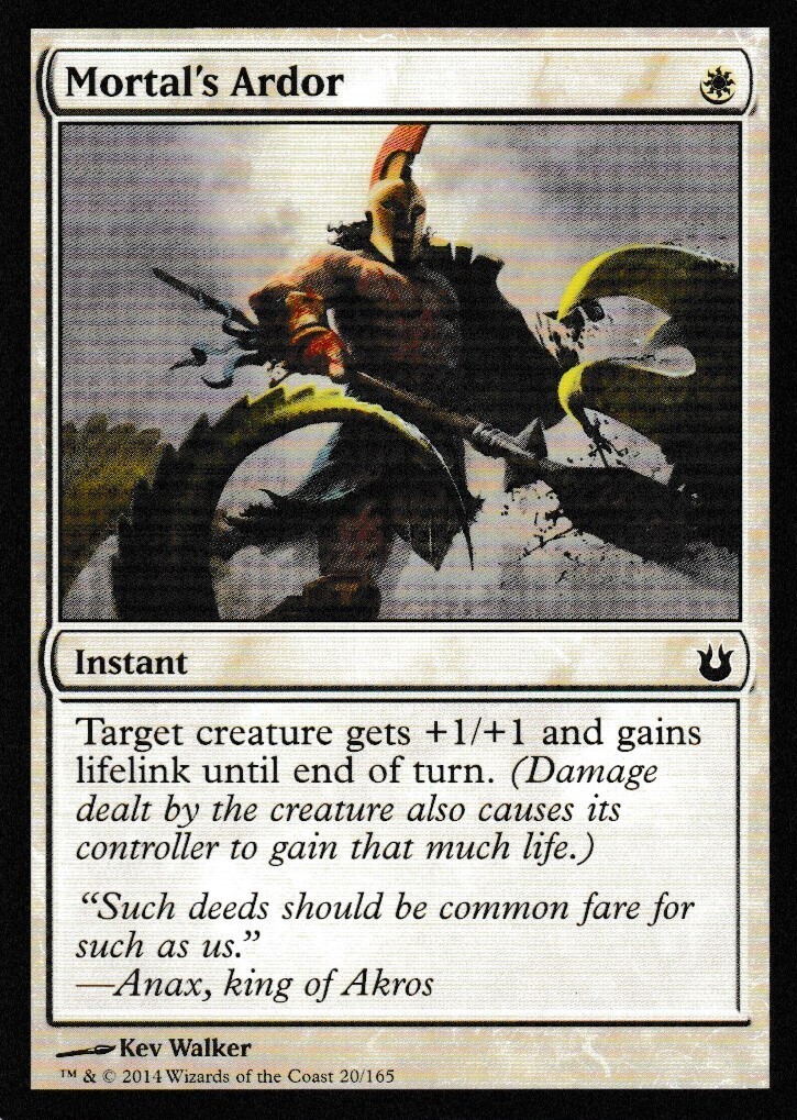 Mortal&#39;s Ardor