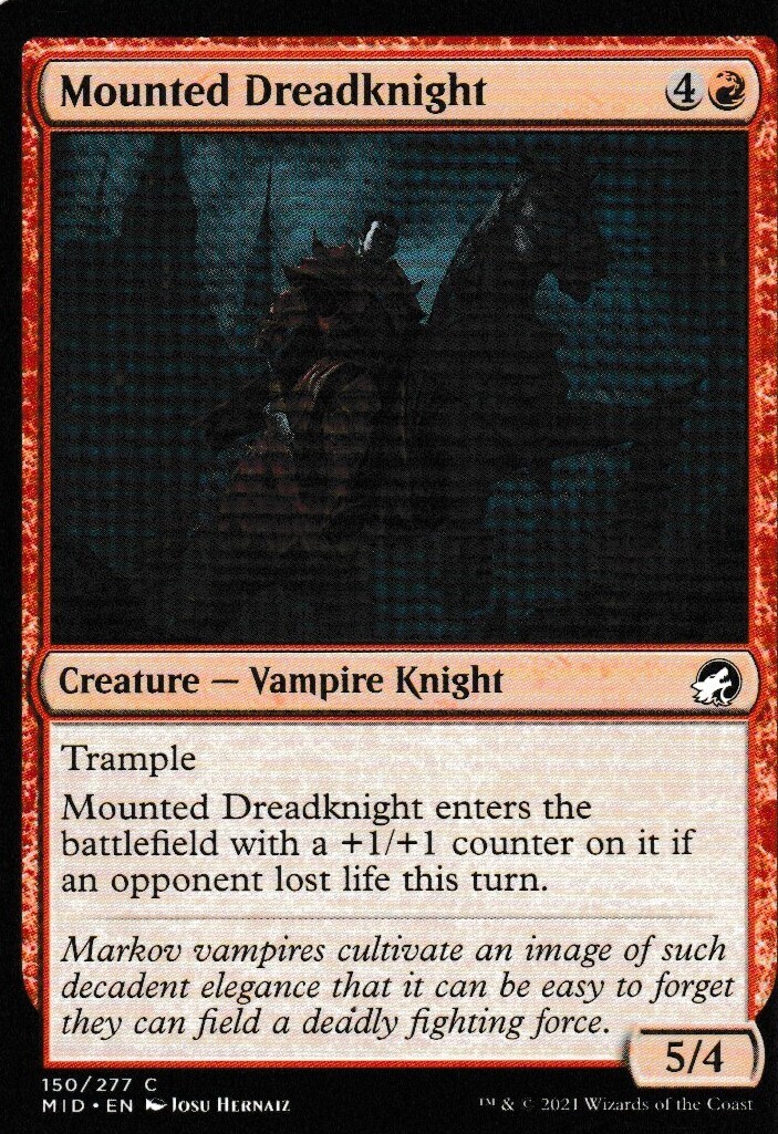 Mounted Dreadknight