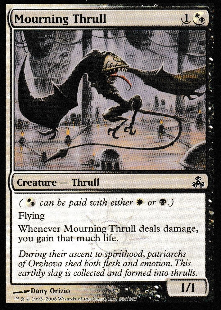 Mourning thrull