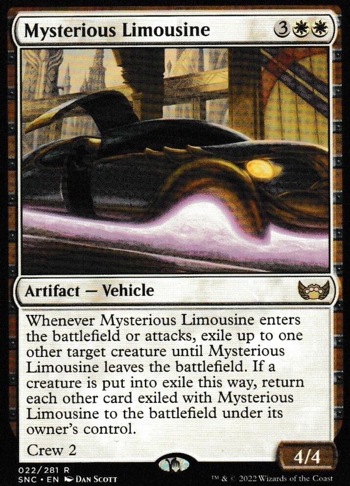 Mysterious Limousine