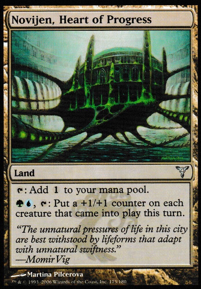 Novijen, Heart of Progress