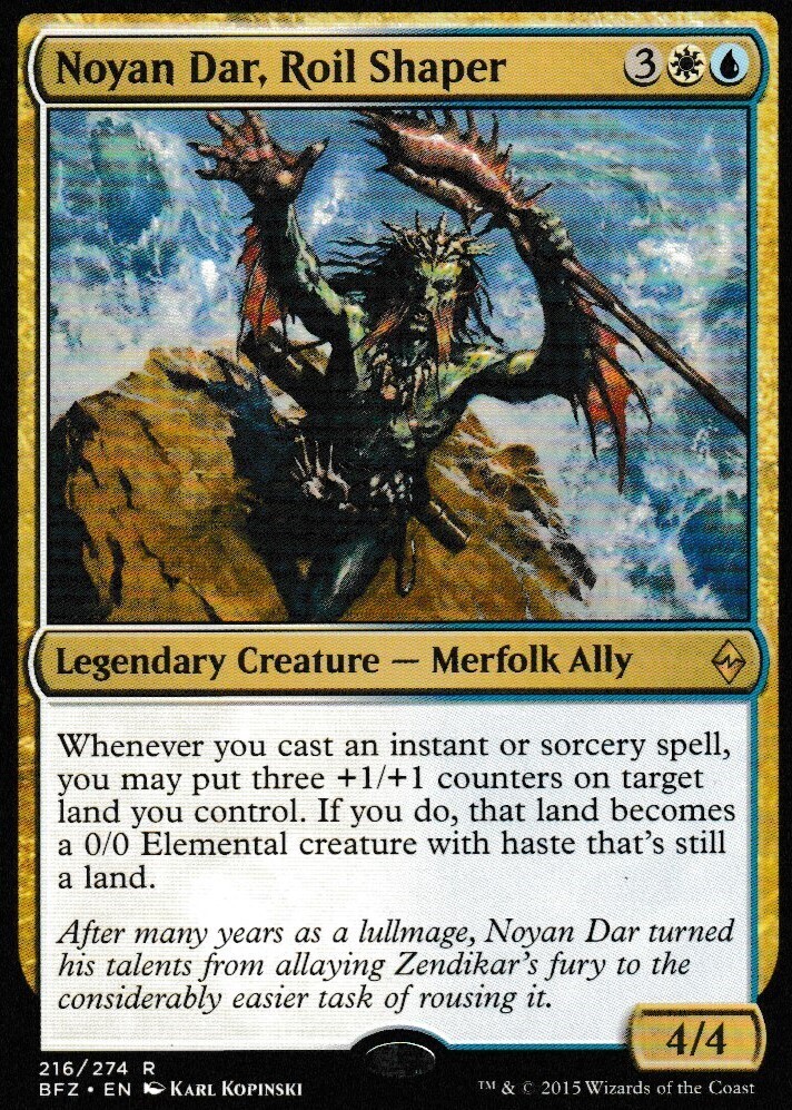 Noyan Dar, Roil Shaper
