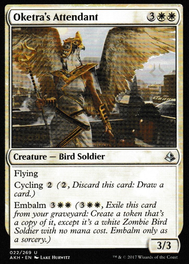 Oketra&#39;s Attendant