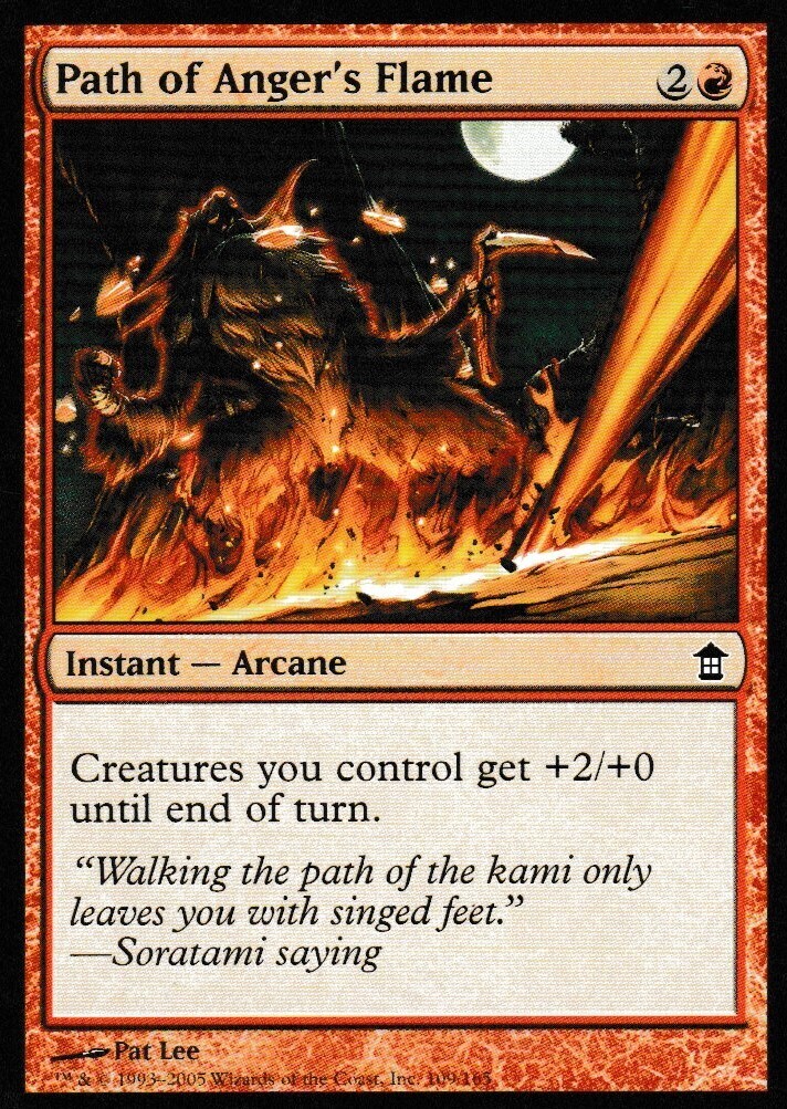 Path of Anger&#39;s Flame