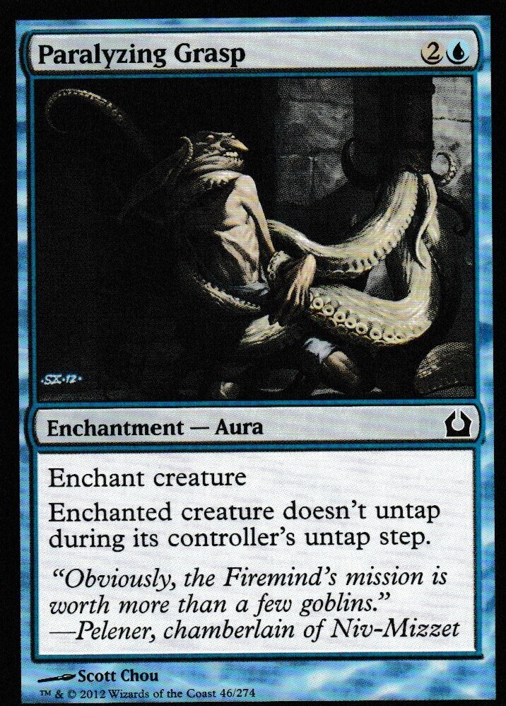 Paralyzing Grasp
