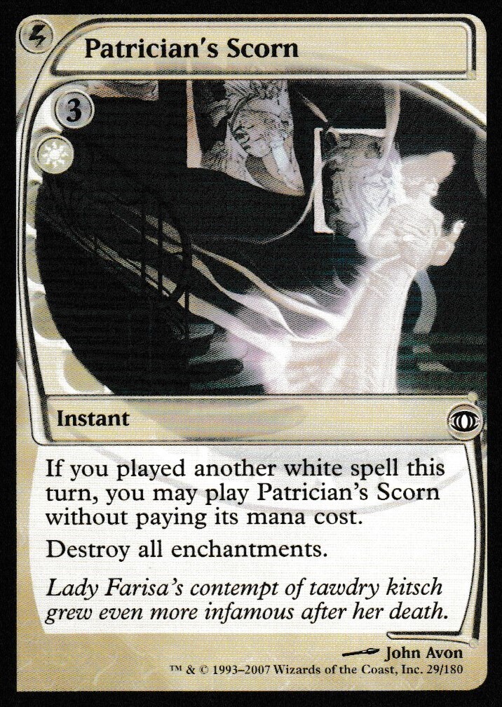Patrician&#39;s Scorn