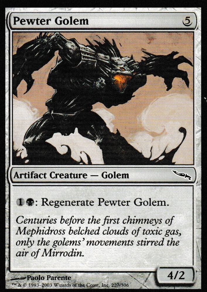 Pewter Golem