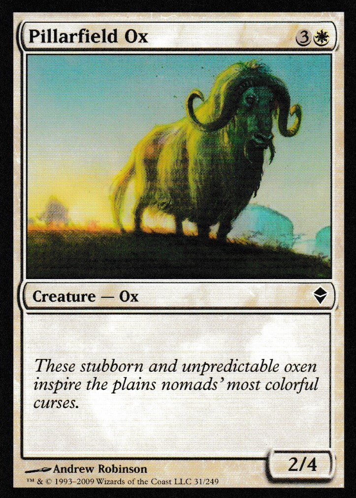 Pillarfield Ox