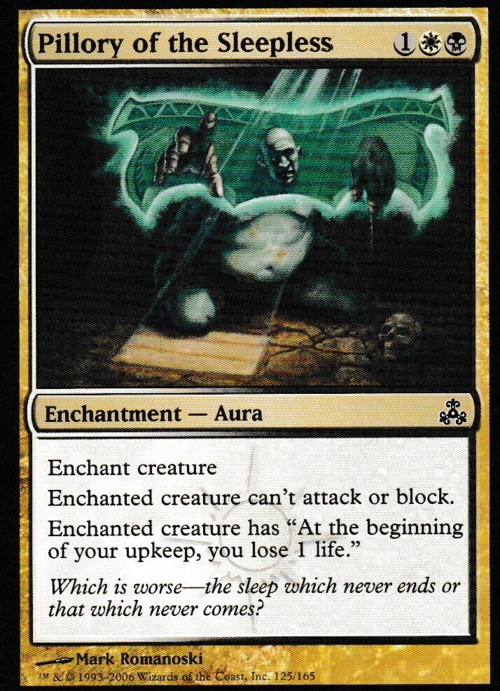 Pillory of the Sleepless
