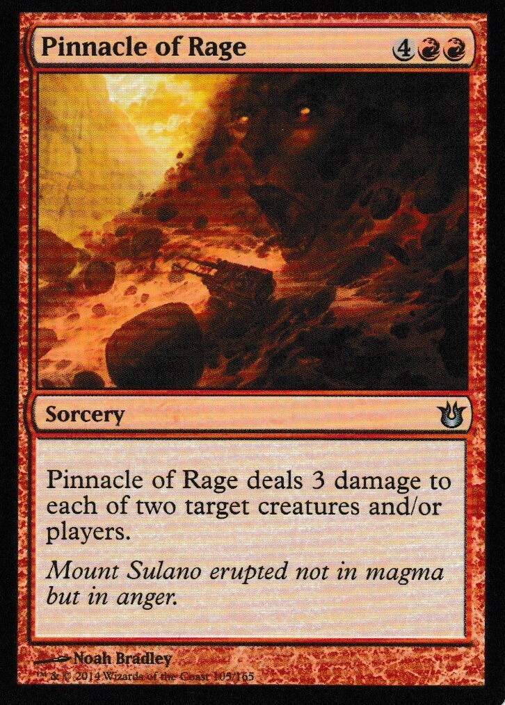 Pinnacle of Rage
