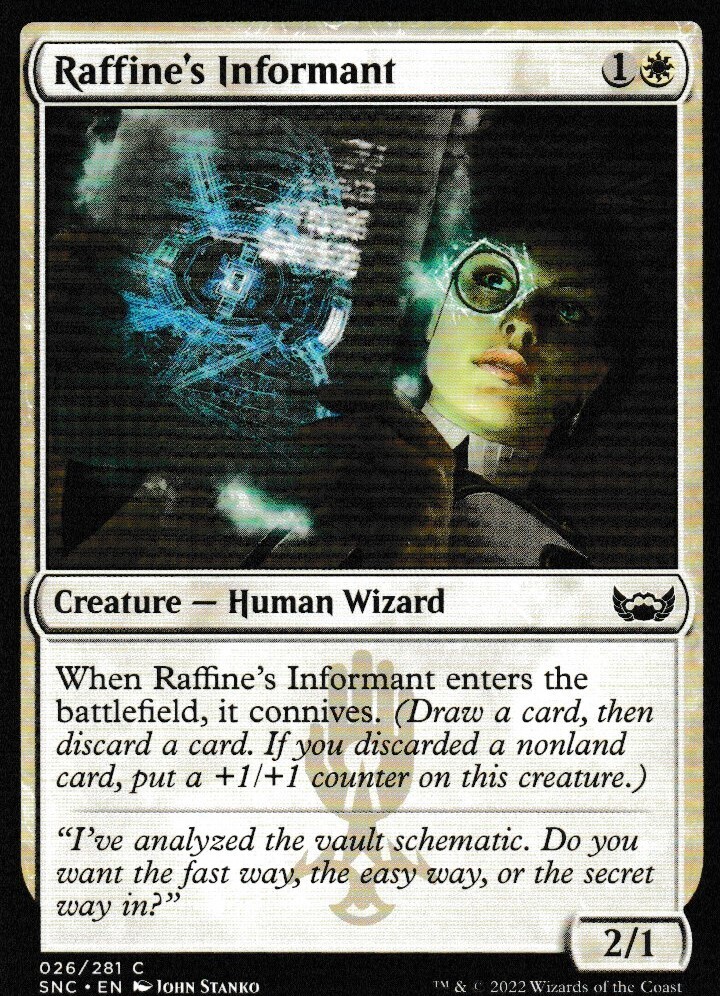 Raffine&#39;s Informant