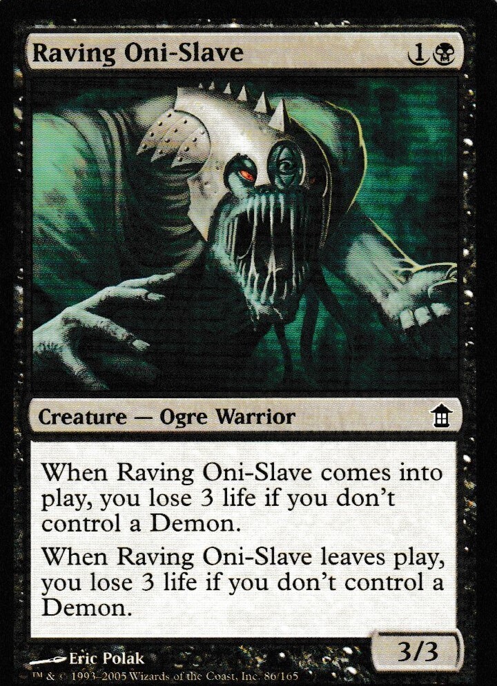 Raving Oni-Slave