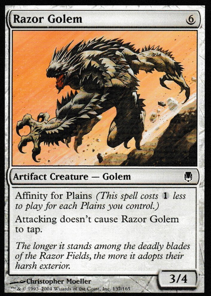 Razor Golem