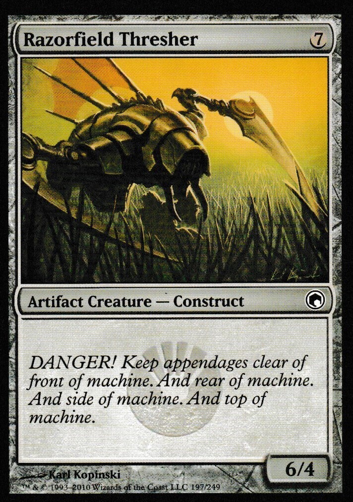 Razorfield Thresher