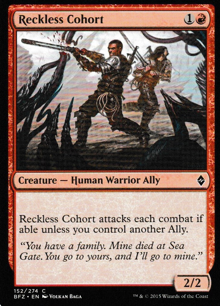 Reckless Cohort