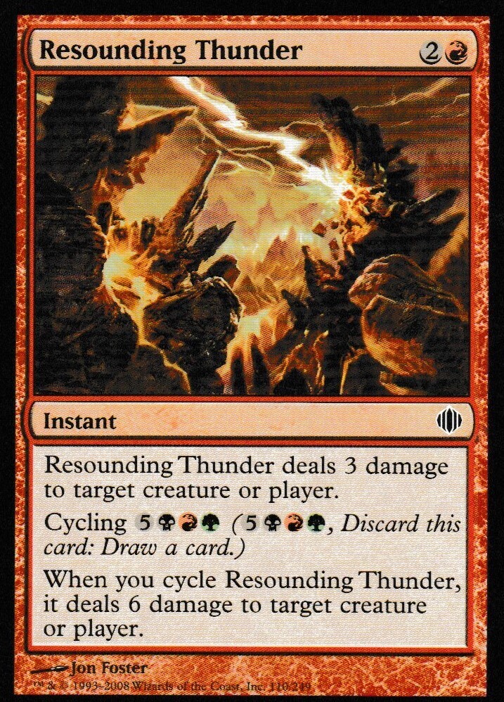 Resounding Thunder