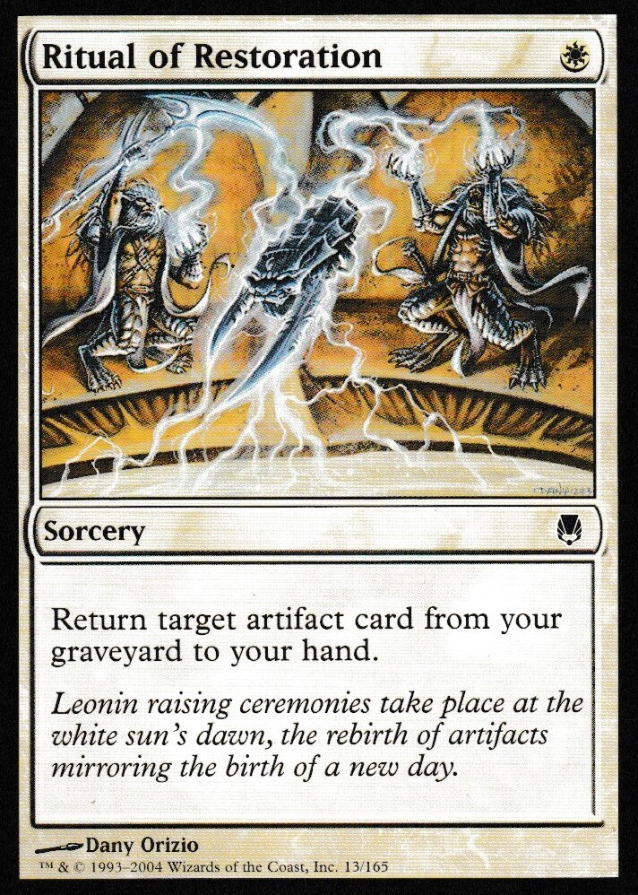 Ritual of Restoration
