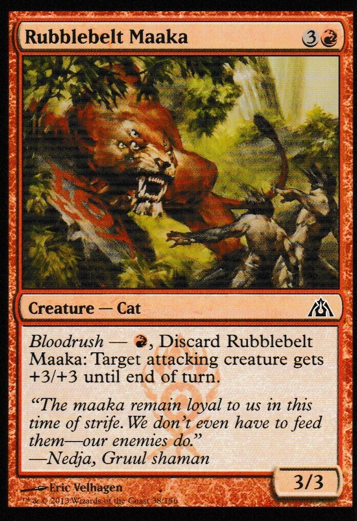 Rubbelbelt Maaka
