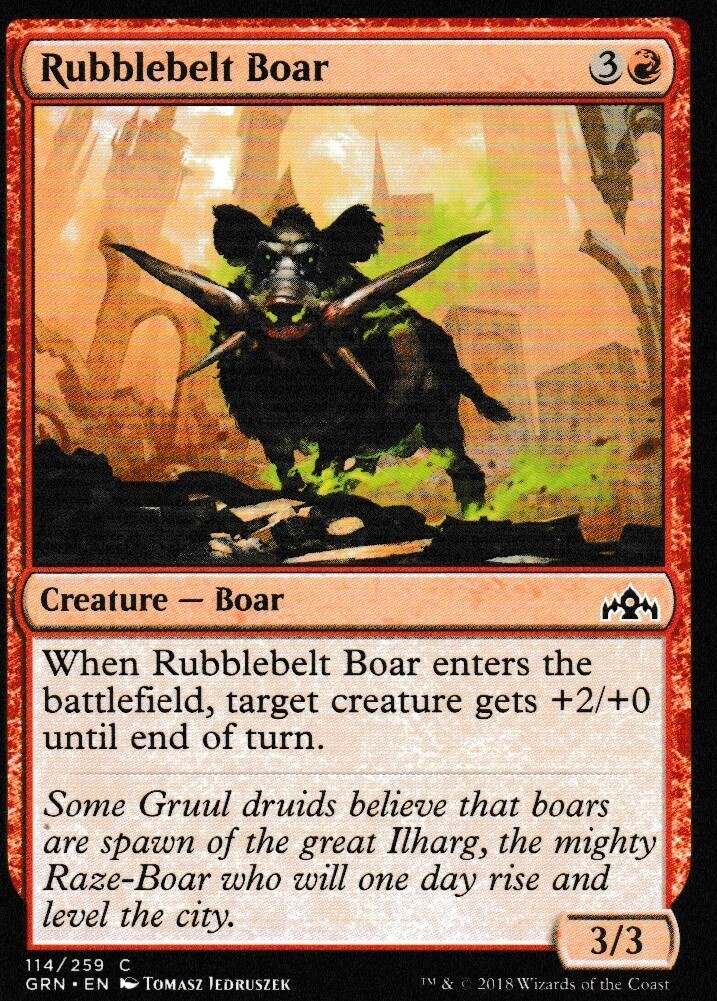 Rubblebelt Boar