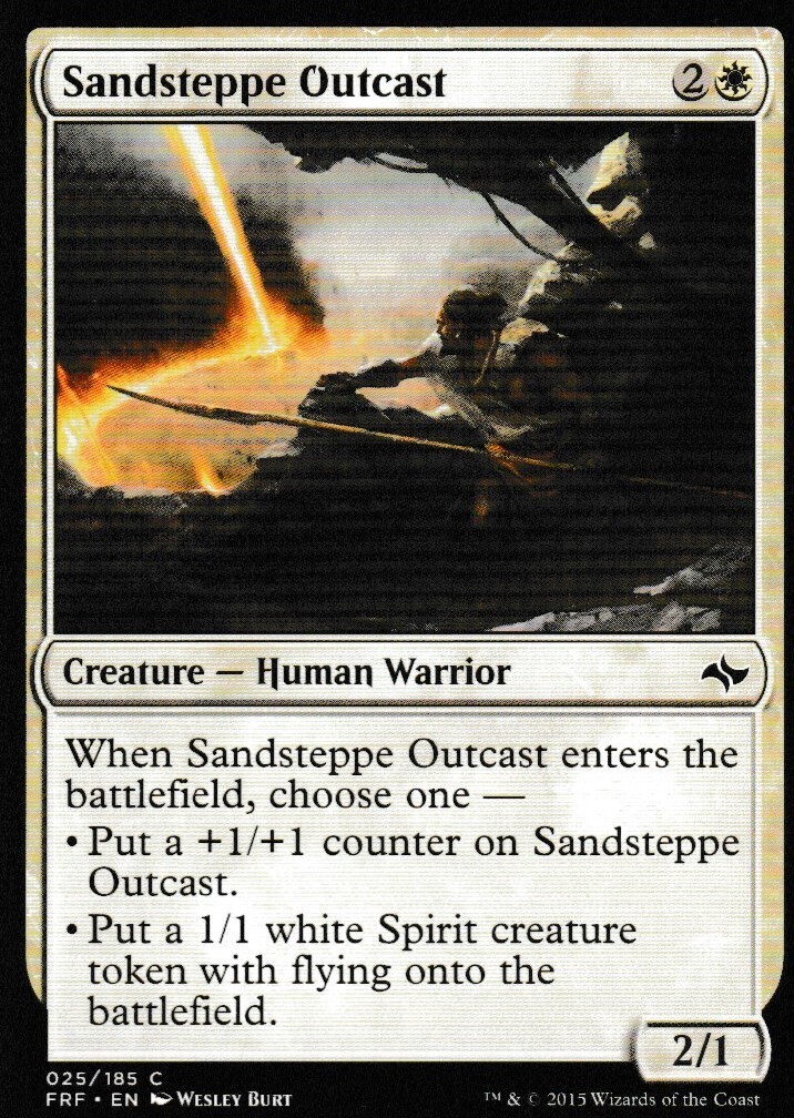 Sandsteppe Outcast