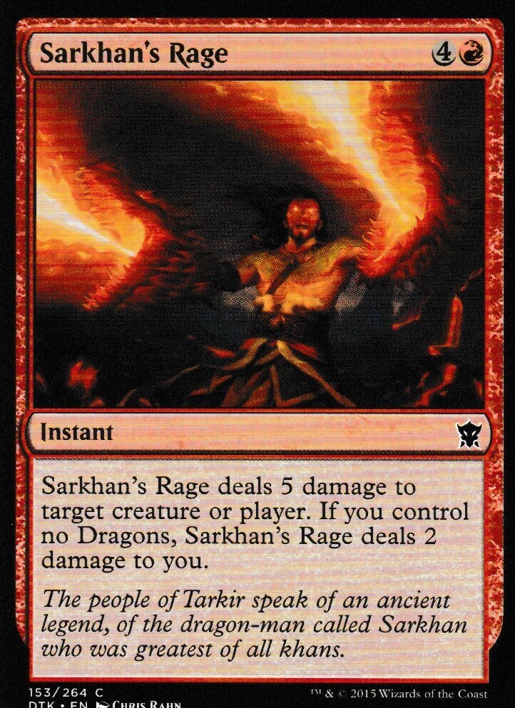 Sarkhan&#39;s Rage