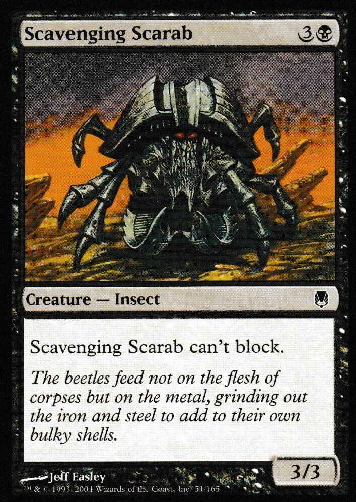 Scavenging Scarab