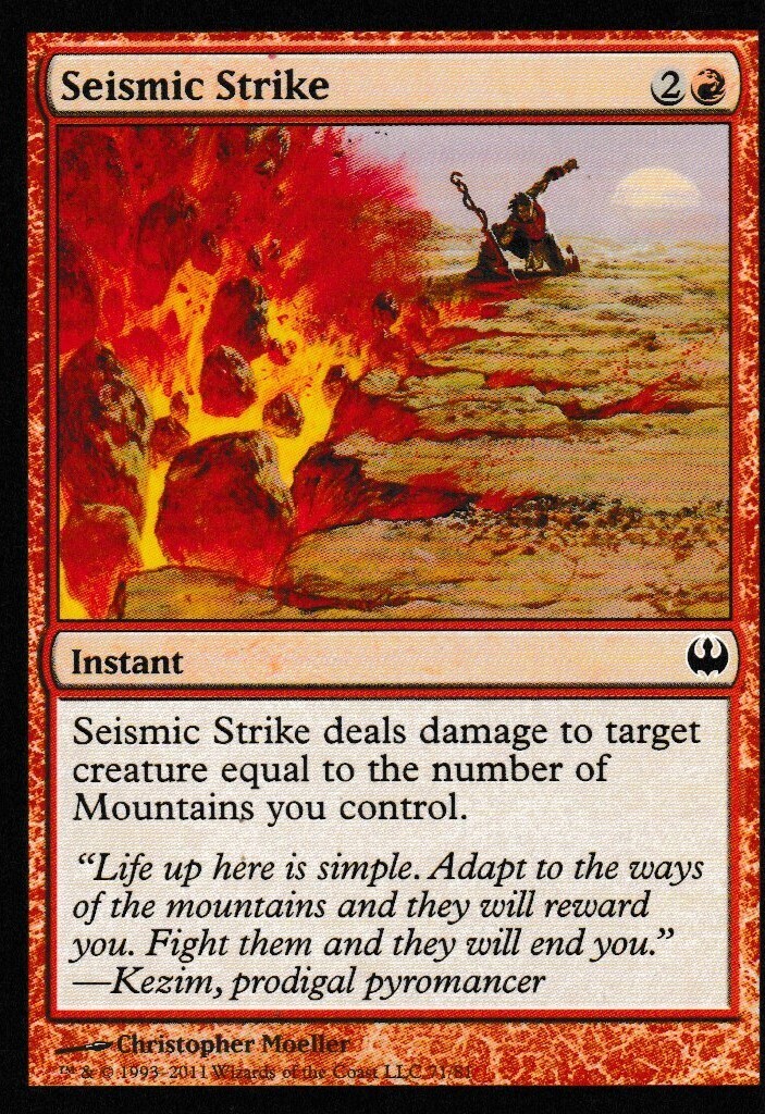 Seismic Strike