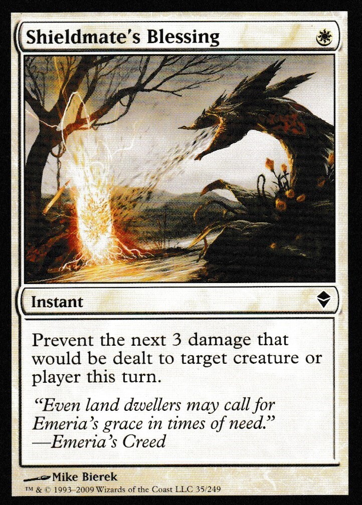 Shieldmate&#39;s Blessing