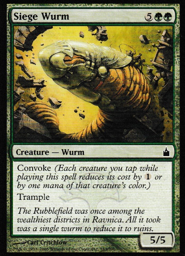 Siege Wurm