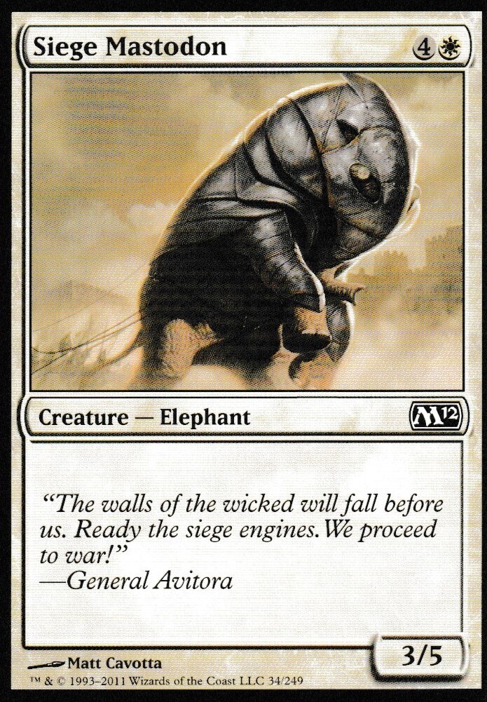 Siege Mastodon