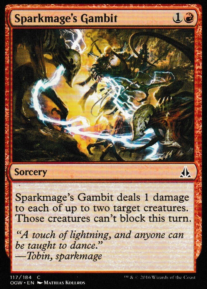 Sparkmage&#39;s Gambit