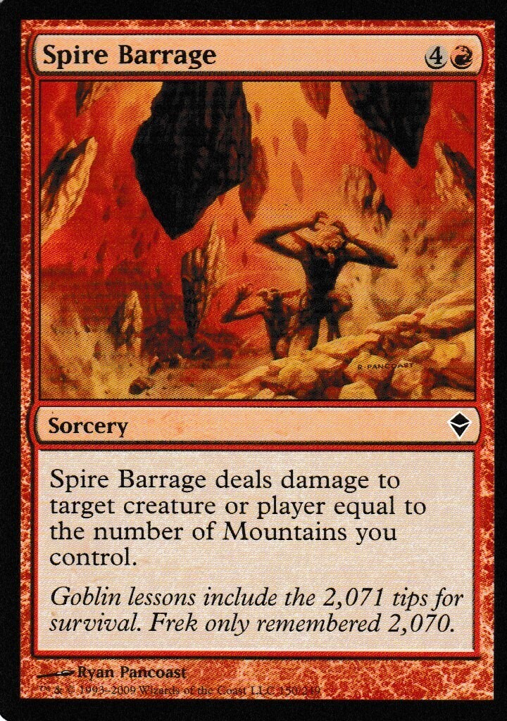 Spire Barrage