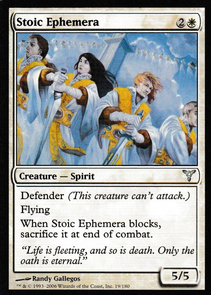 Stoic Ephemera