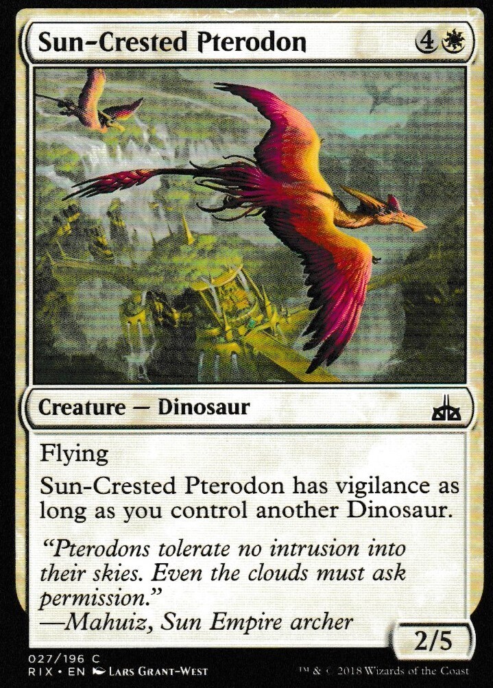 Sun-Crested Pterodon