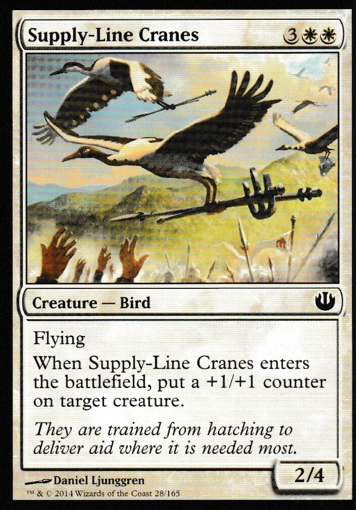 Supply-Line Crane