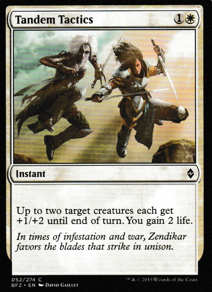 Tandem Tactics