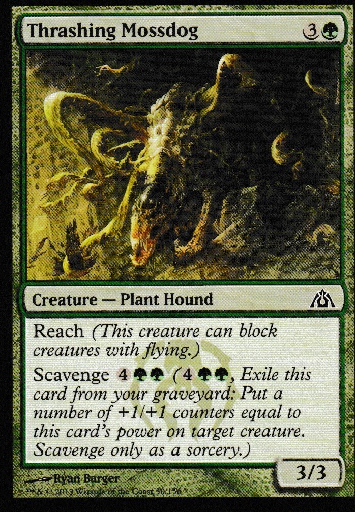 Thrashing Mossdog