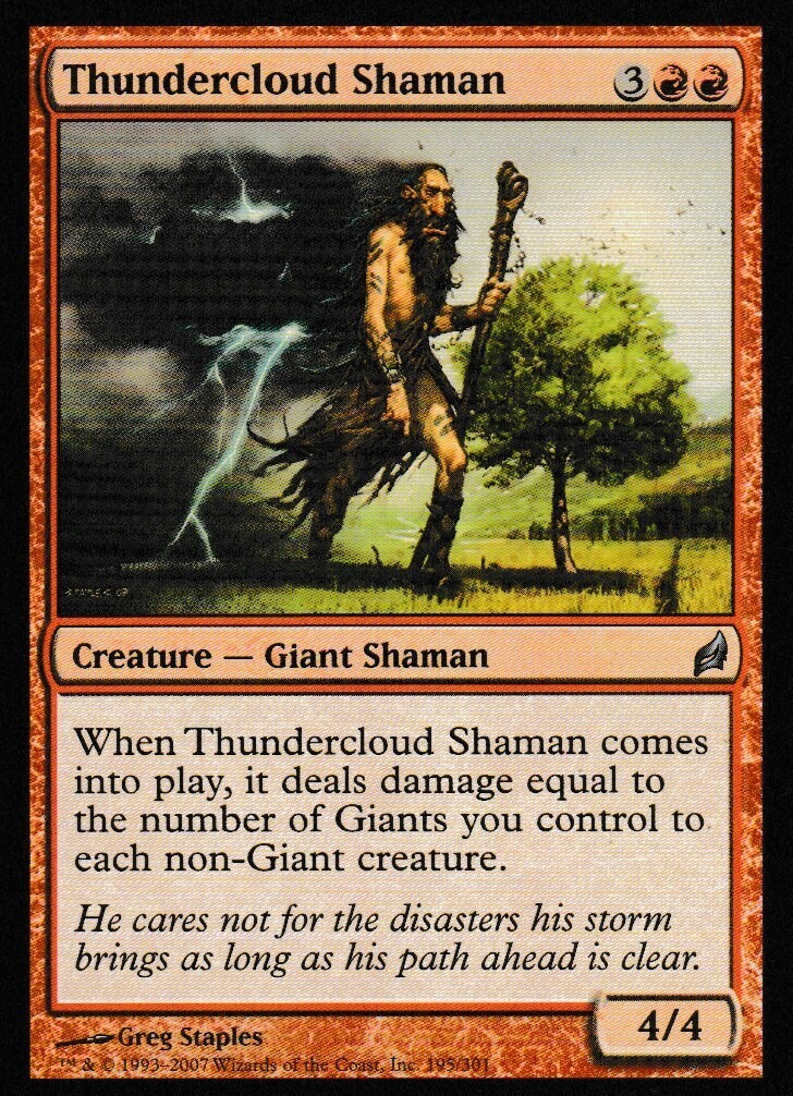 Thundercloud Shaman