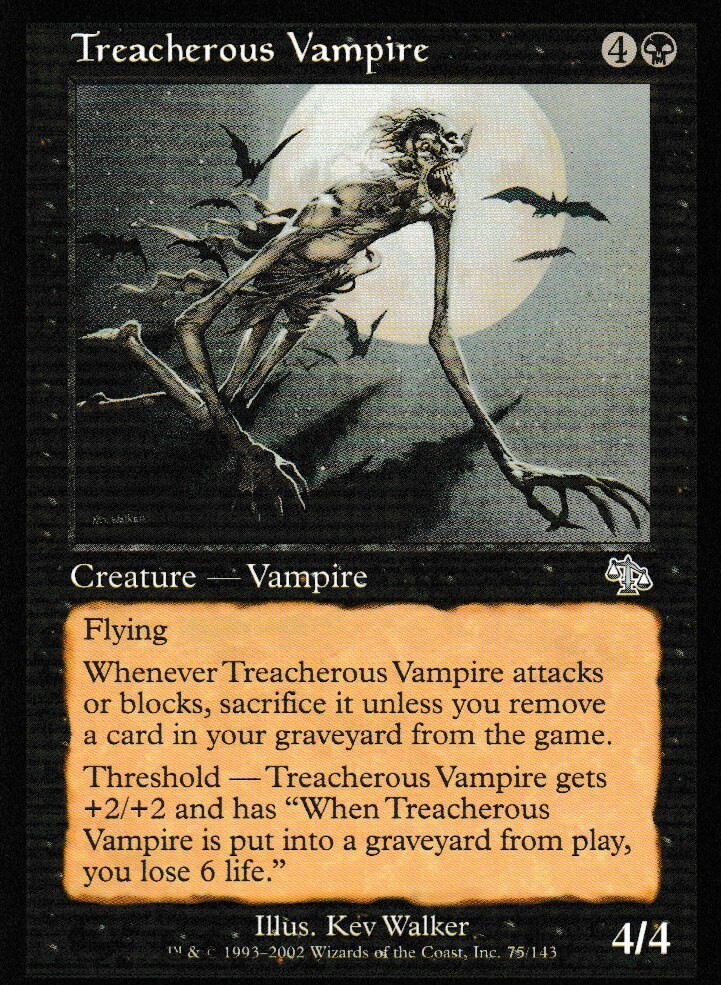 Treacherous Vampire