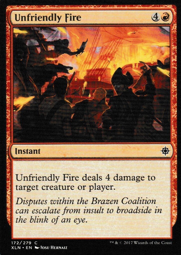 Unfriendly Fire