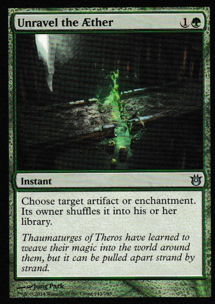 Unrravel the Aether