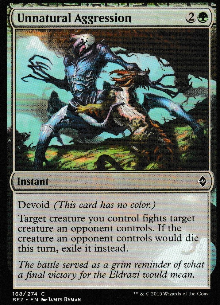 Unnatural Aggression