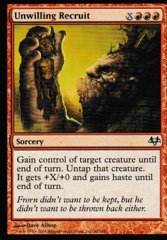 Unwilling Recruit