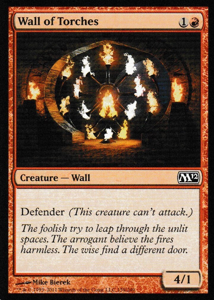 Wall of Torches