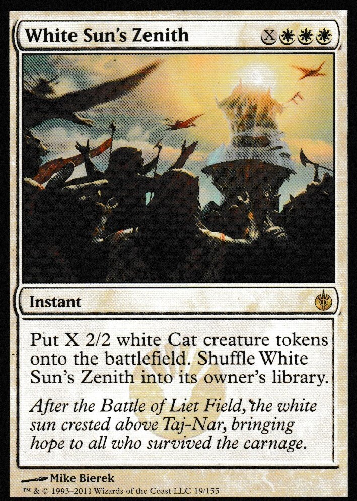 White Sun&#39;s Zenith