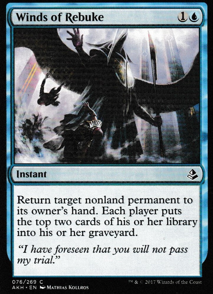 Winds of Rebuke